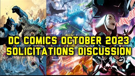 Find out the latest DC COMIC titles hitting stores in October 2023, including Justice League vs. . Dc comics october 2023 solicitations
